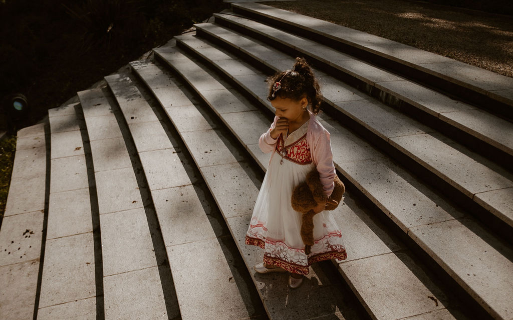 mariage enfant robe culture indienne