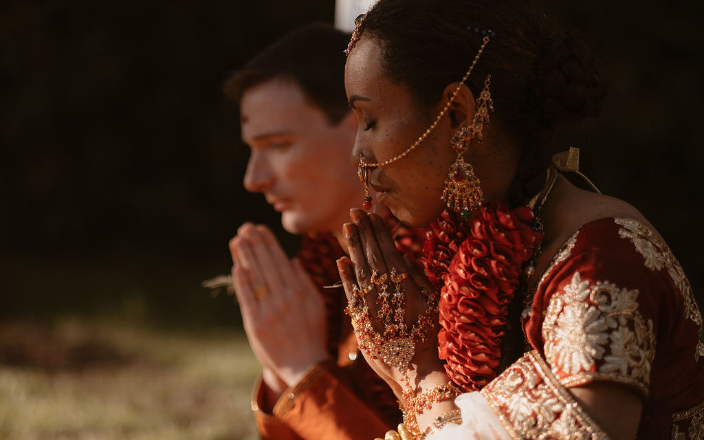 mariage franco indien rituels indiens maries