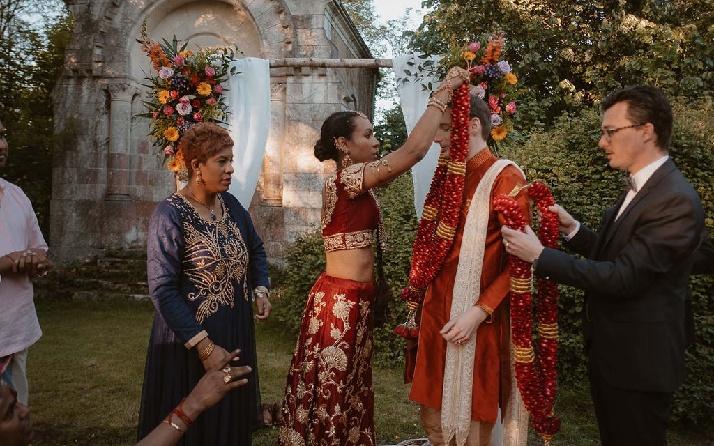 mariage franco-indien ille et vilaine tenues traditionnelles