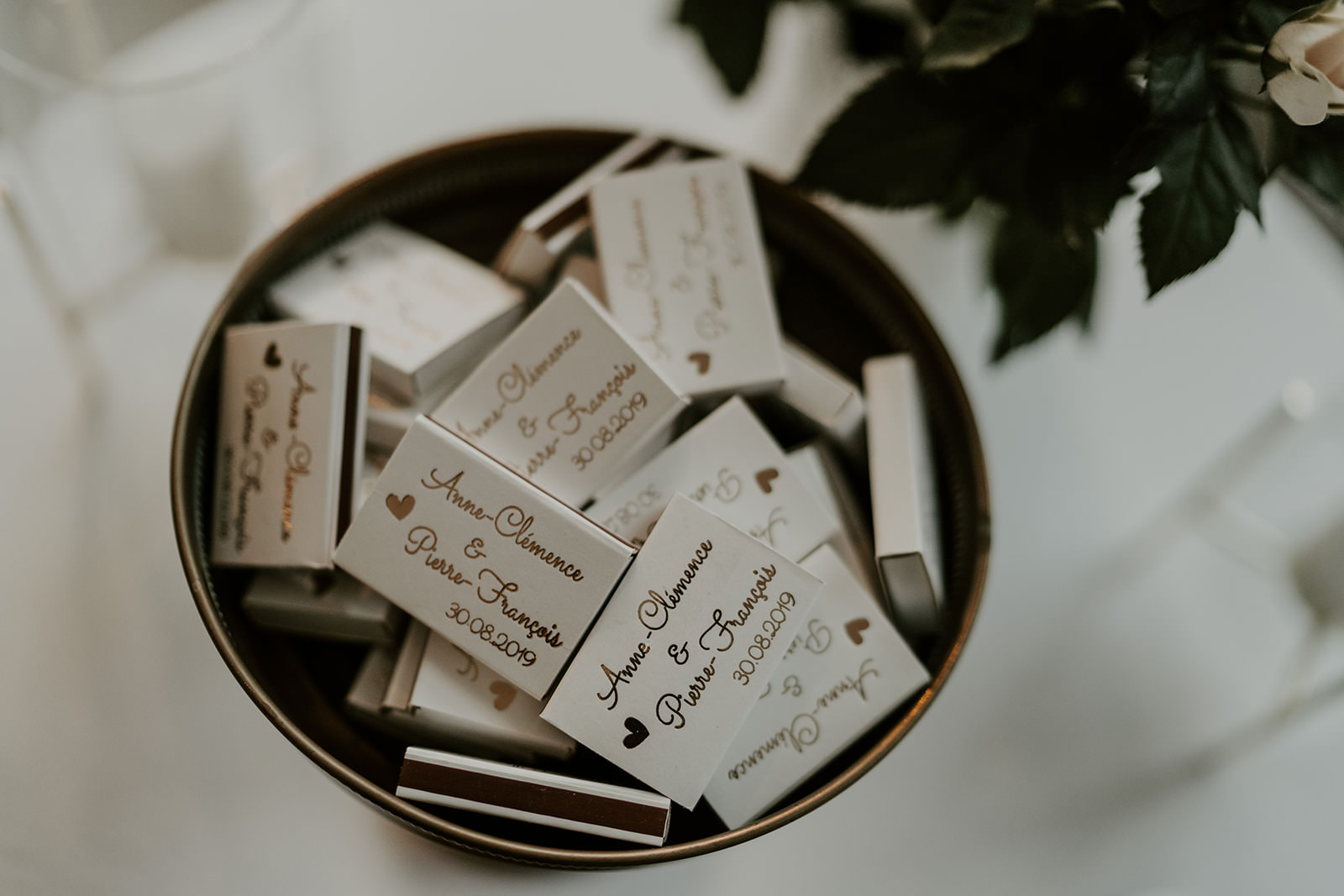 cadeaux d'invités chic élégant