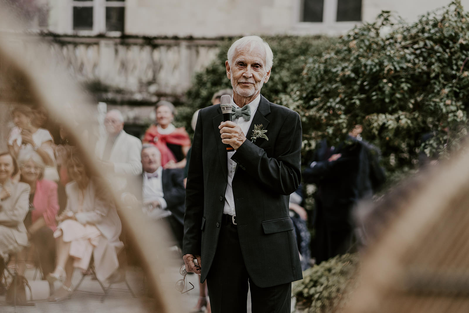 discours mariage rennes château de Trédion