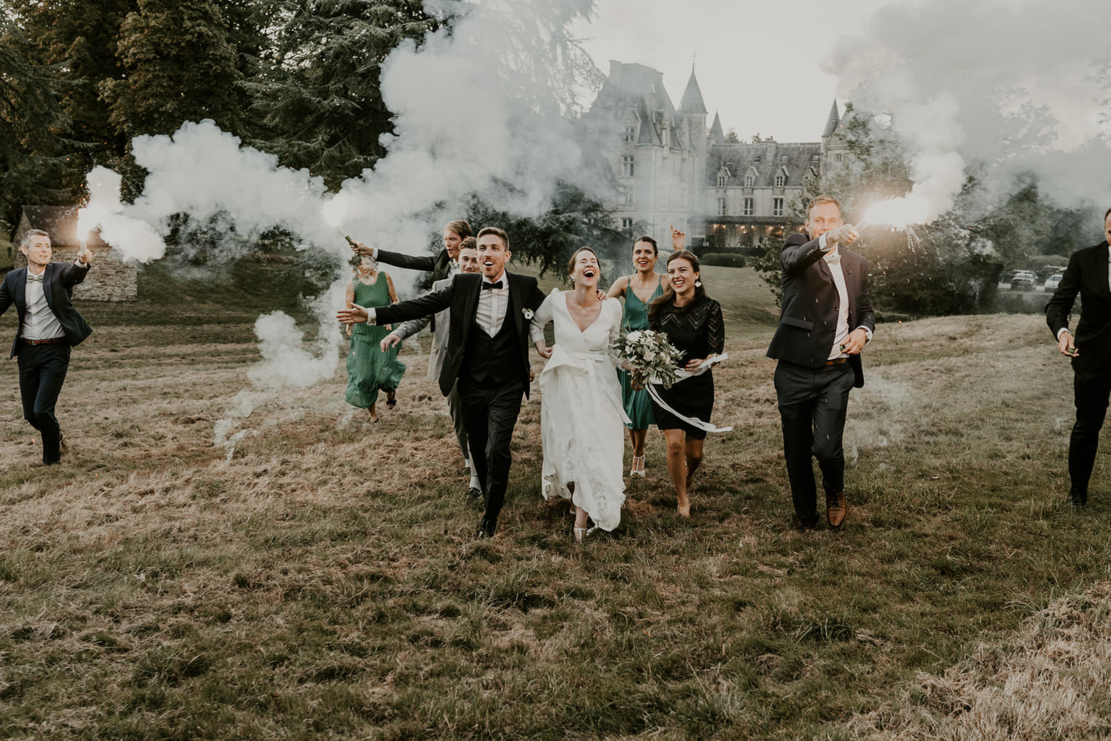 mariage chic élégant château rennes