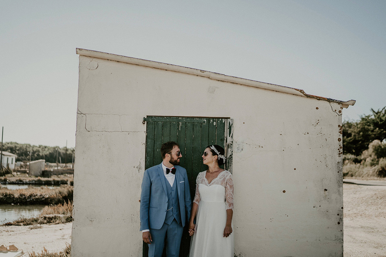 mariage plage talmont saint hilaire vendee
