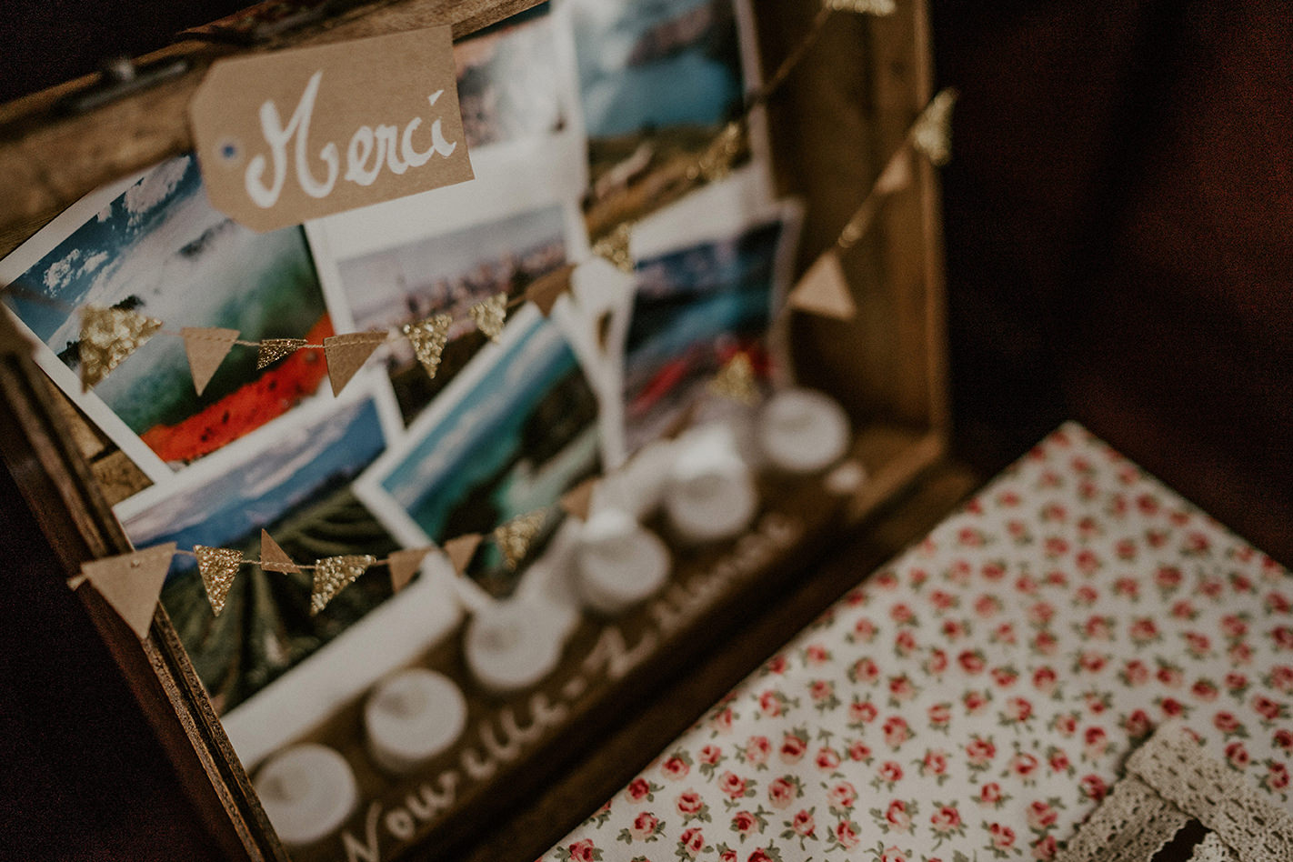 details decoration mariage photo