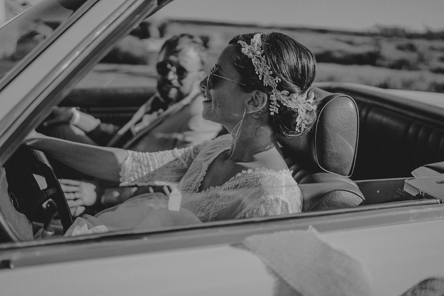mariee robe coiffure dentelle