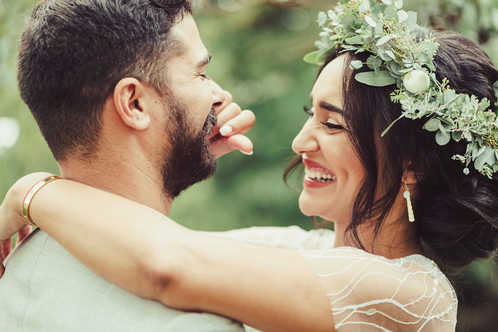 mariage élégant naturel sauvage