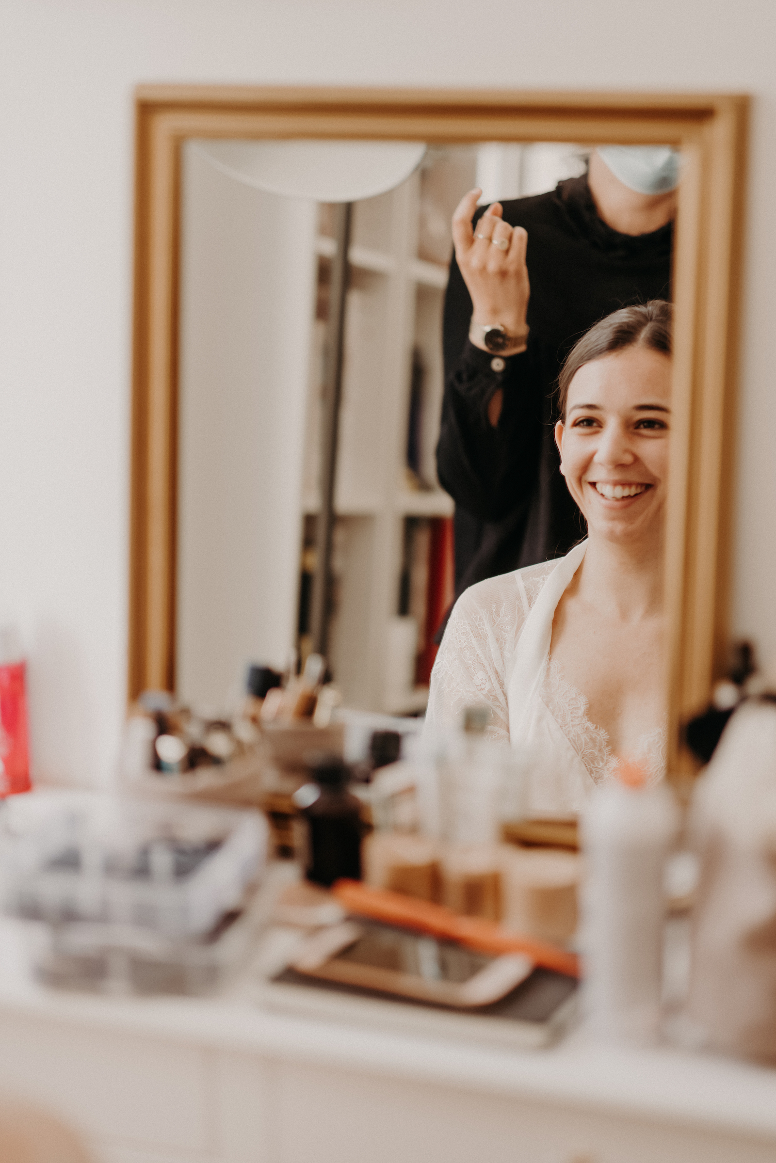 mise en beaute coiffeuse maquilleuse mariage nantes