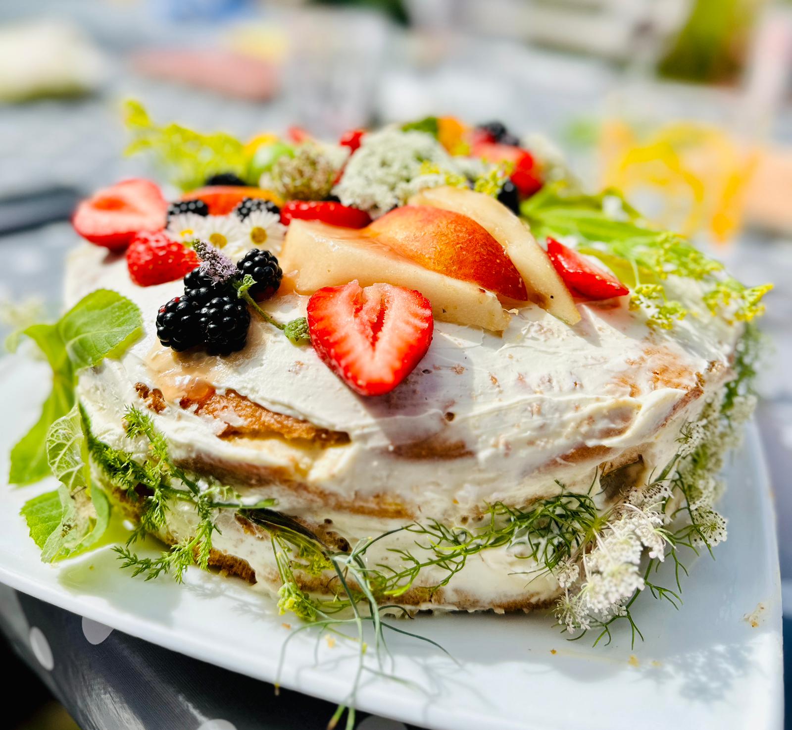 gâteau mariage végétarien