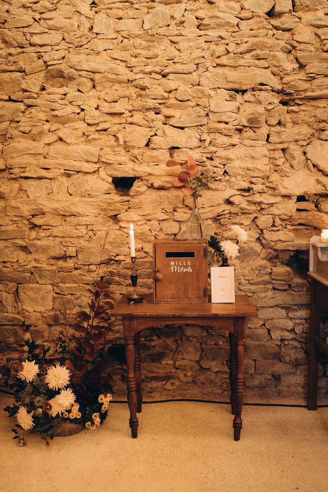 mariage automnal idées decoration