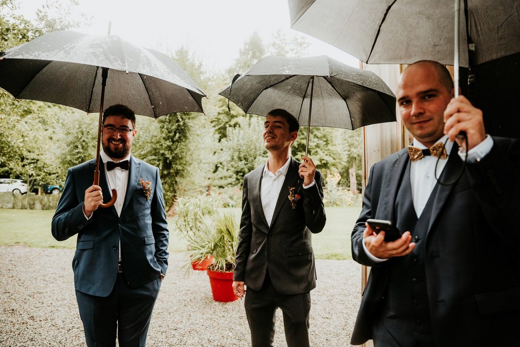 mariage sous la pluie nantes nozay domaine de l'avenir