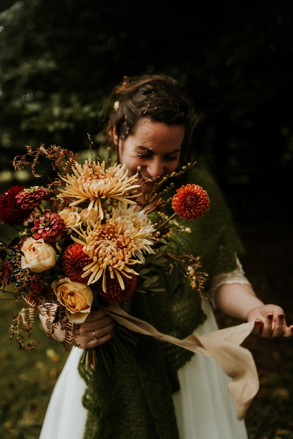 bouquet de mariee fleuriste ecoresponsable