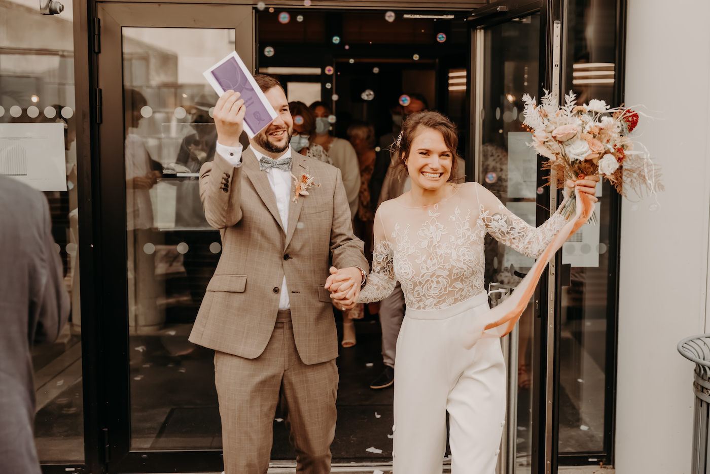 tenue mariage civil combinaison
