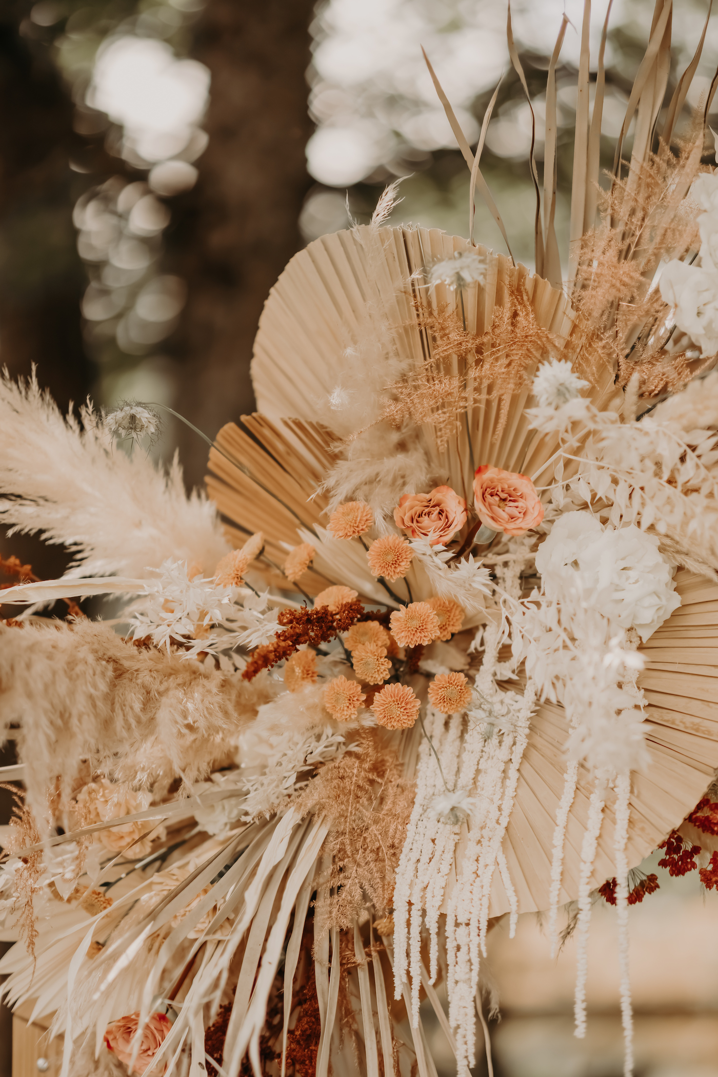arche ceremonie originale mariage boheme