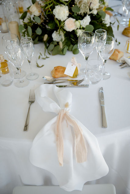 decoration de table mariage minimaliste naturel