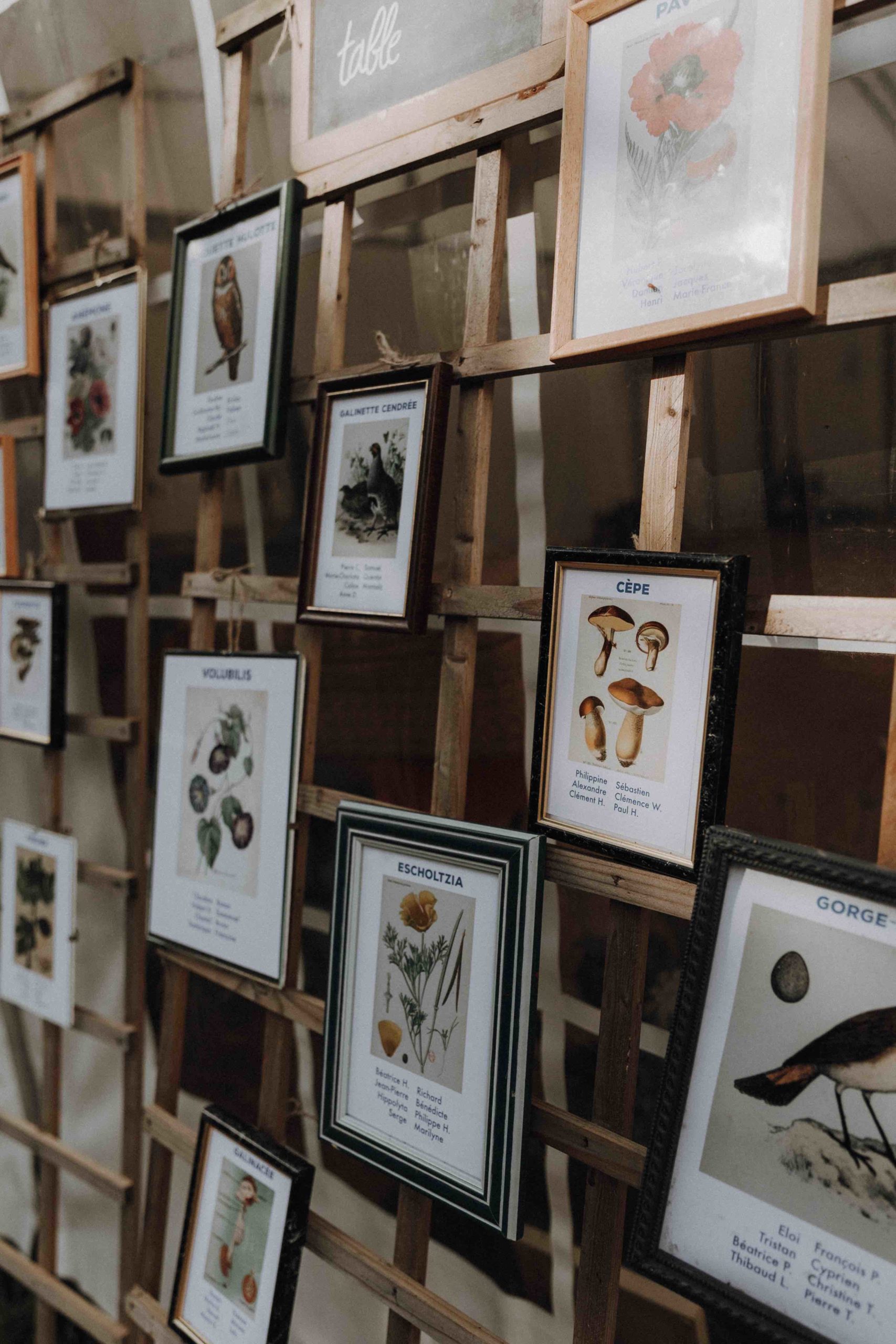 plan de table mariage ecoresponsable