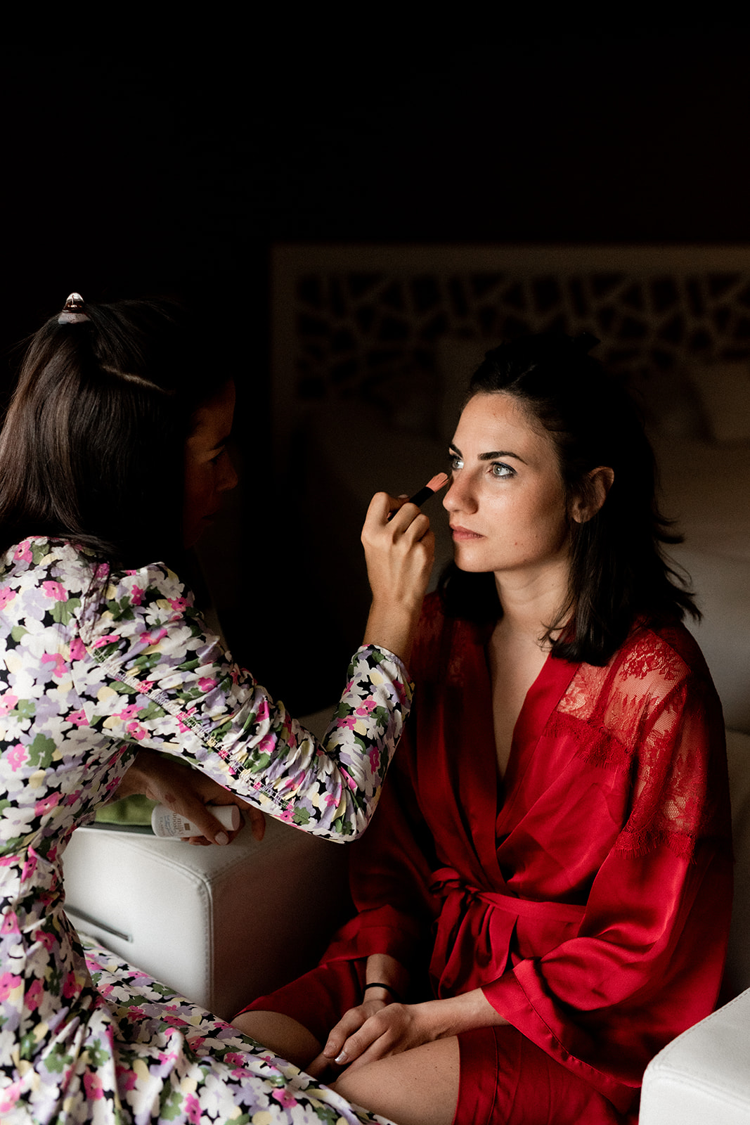 maquilleuse à domicile maquillage preparatif mariage naturel mayenne echologia