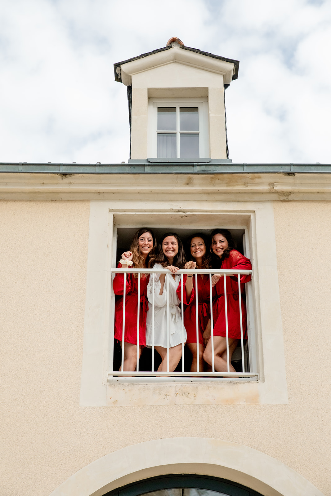 demoiselles d'honneur preparatifs peignoir mariage naturel echologia mayenne