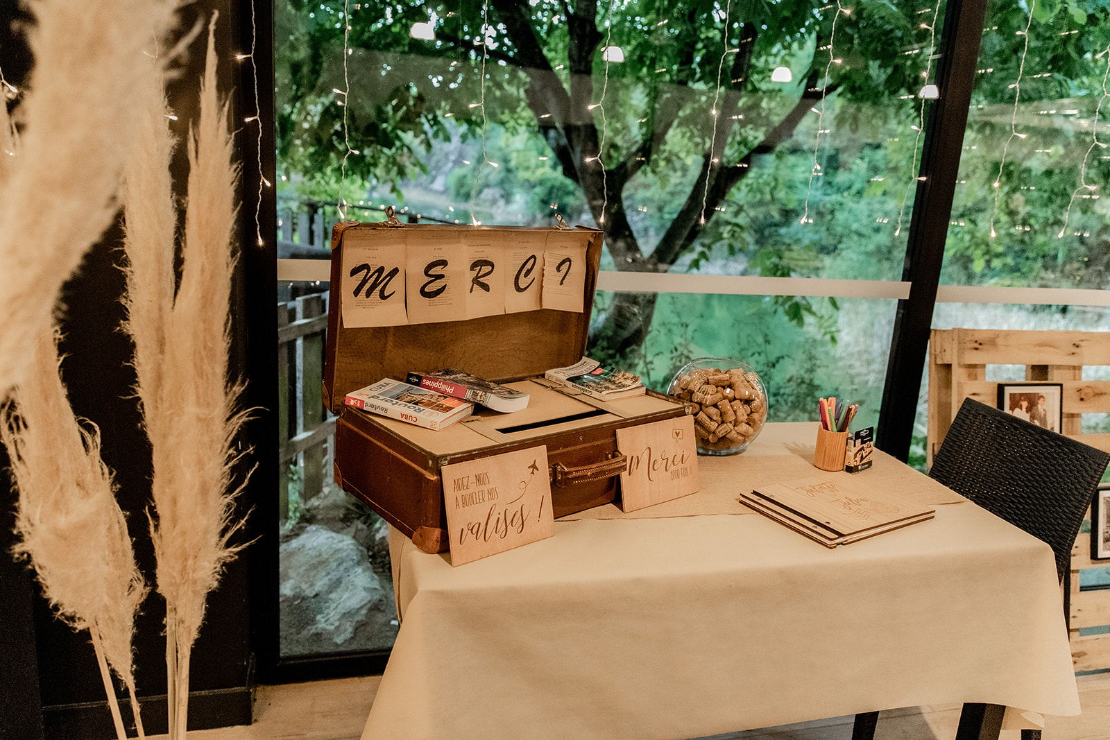thème vin cagnotte remerciements cartes de voeux decoration mariage naturel mayenne echologia