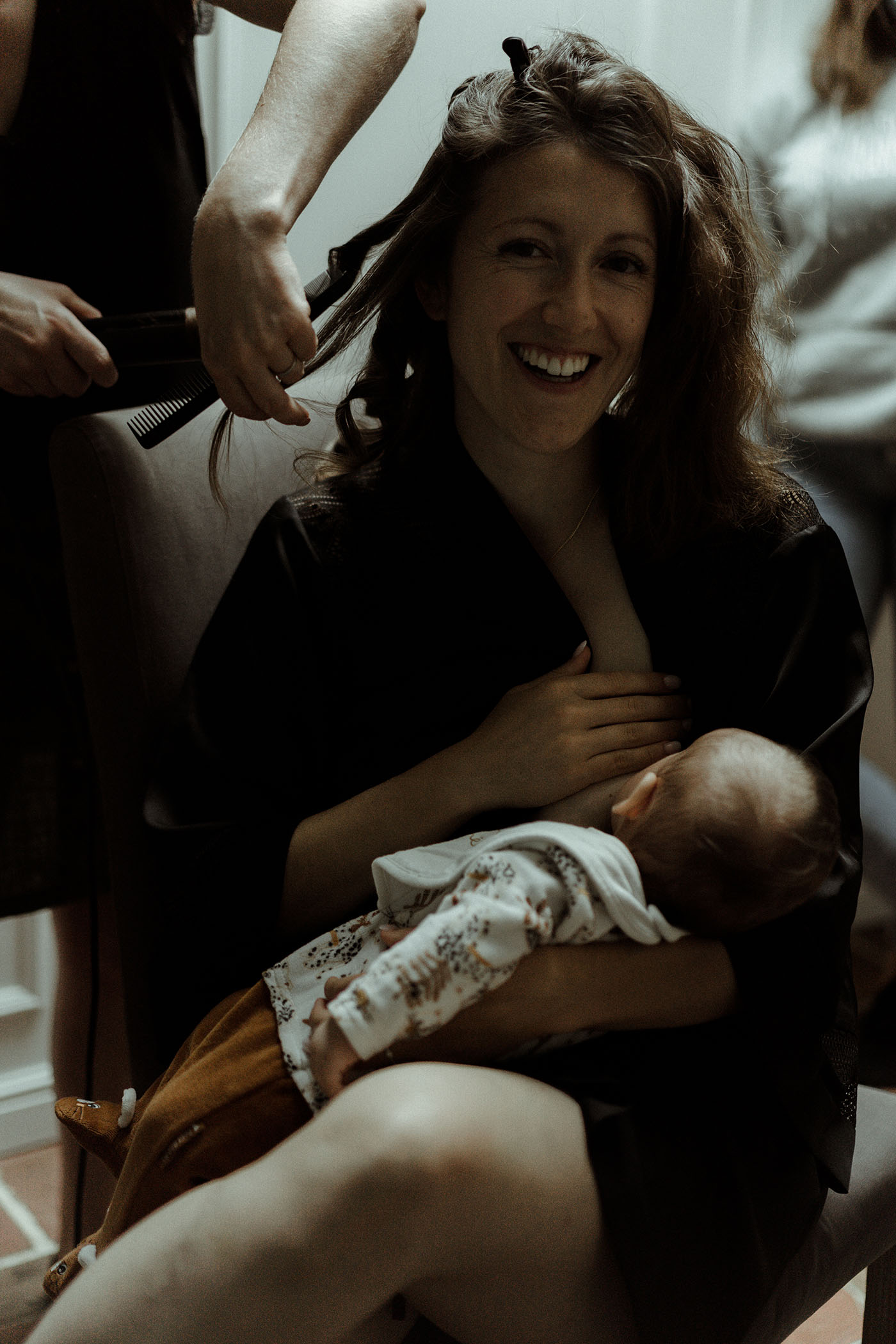 mariage boheme chic mise en beaute coiffeuse a domicile se marier avec un nouveau ne bebe rennes bretagne