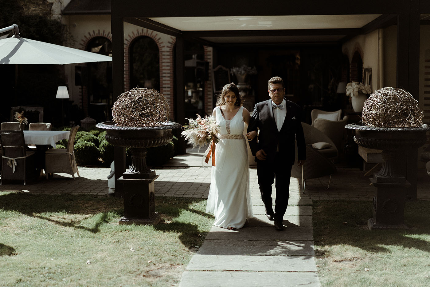 mariage boheme chic ceremonie laique officiante demeures de marie rennes bretagne