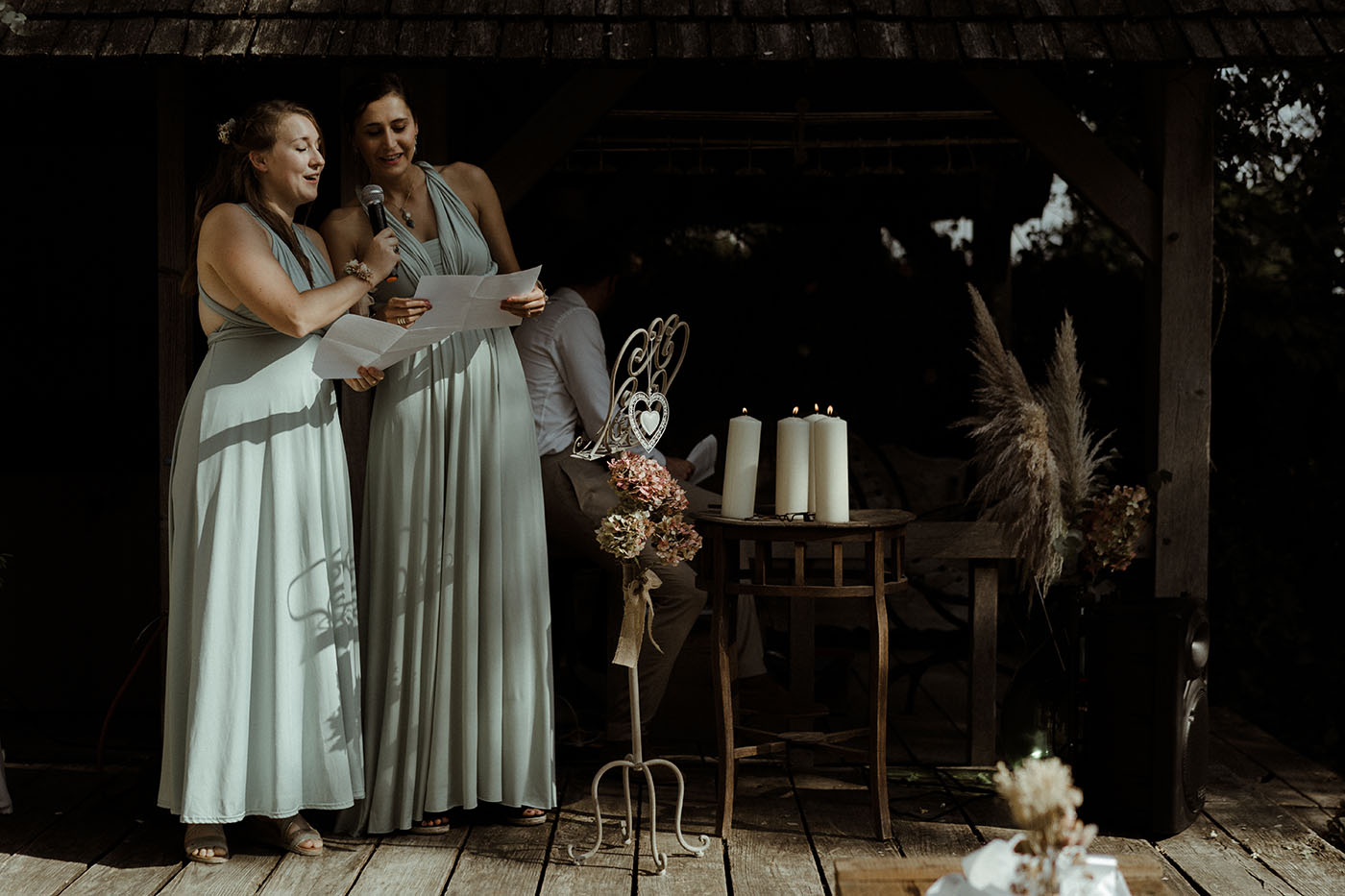 mariage boheme chic ceremonie laique discours demoiselles dhonneur officiante rennes bretagne