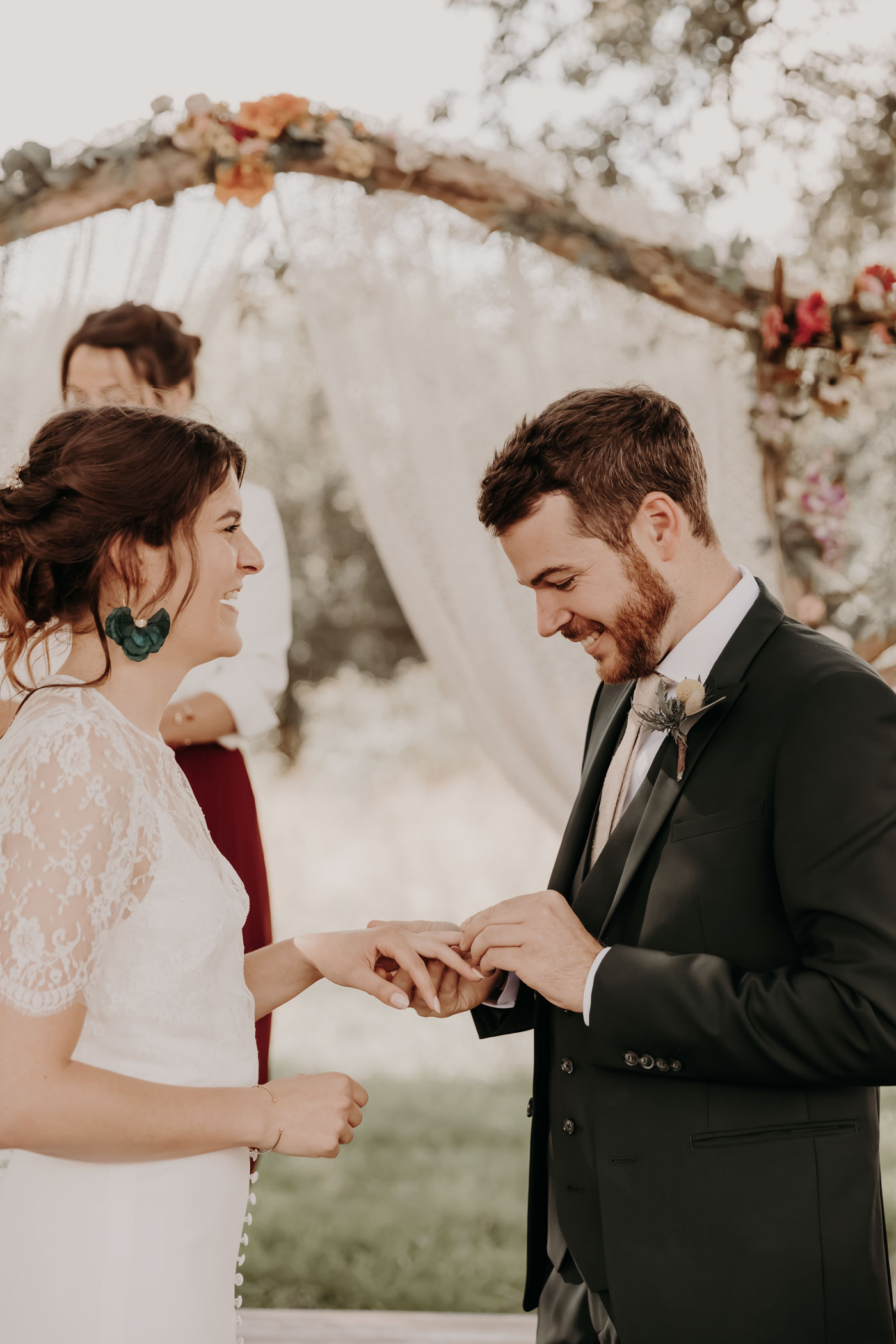 alliance couple mariage boheme gypsy loire atlantique nantes lescampette
