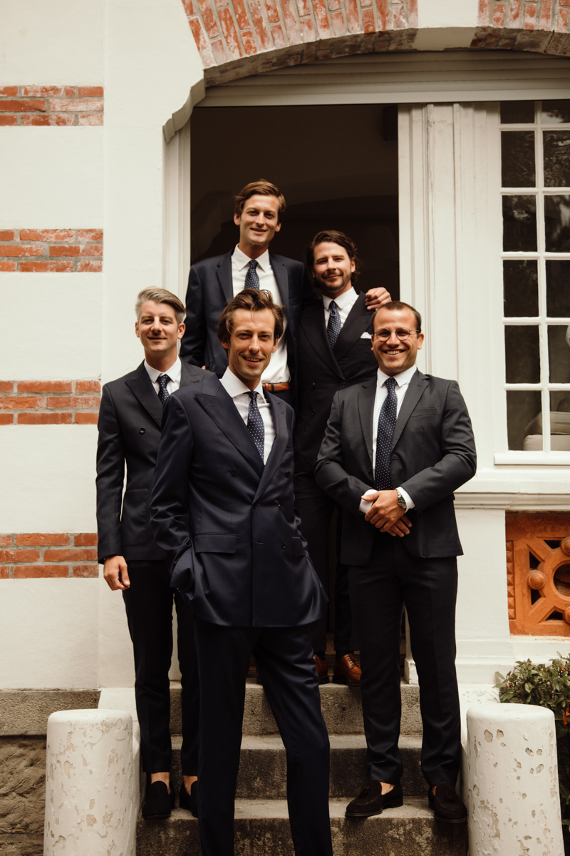 costume sur mesure marie garcons dhonneur mariage elegant chic la baule la turballe