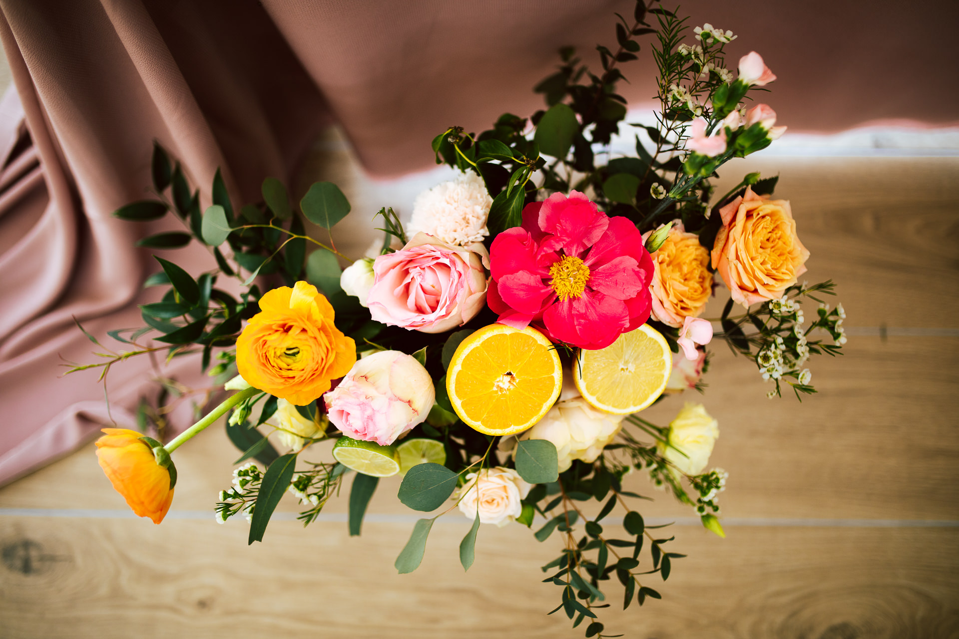 decoration floral shooting dinspiration bouquet mariage colore vintage rennes