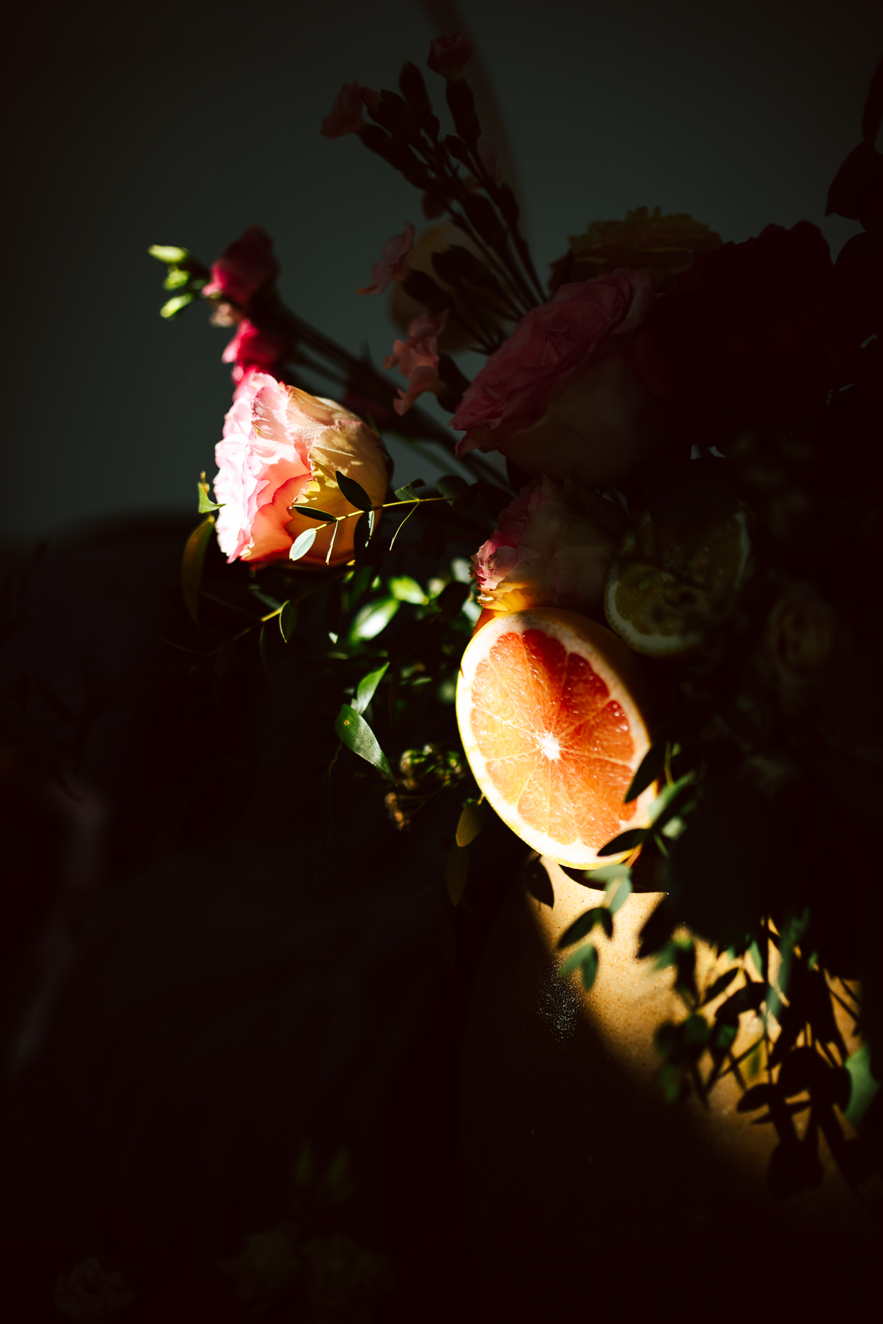 decoration agrumes colore vintage shooting dinspiration mariage rennes bretagne fleurs