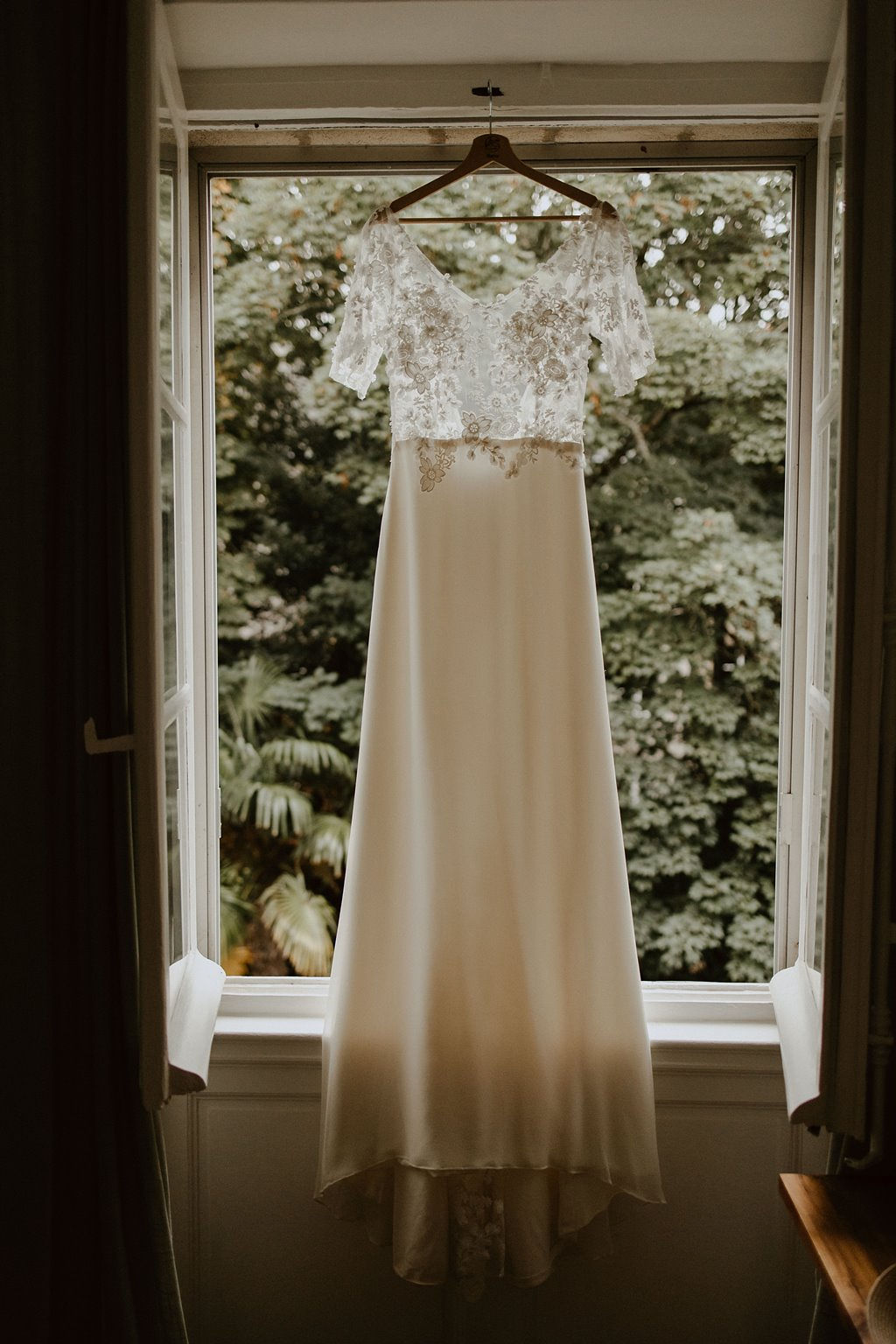 mariage vegetal loire atlantique nantes robe de mariee dentelle