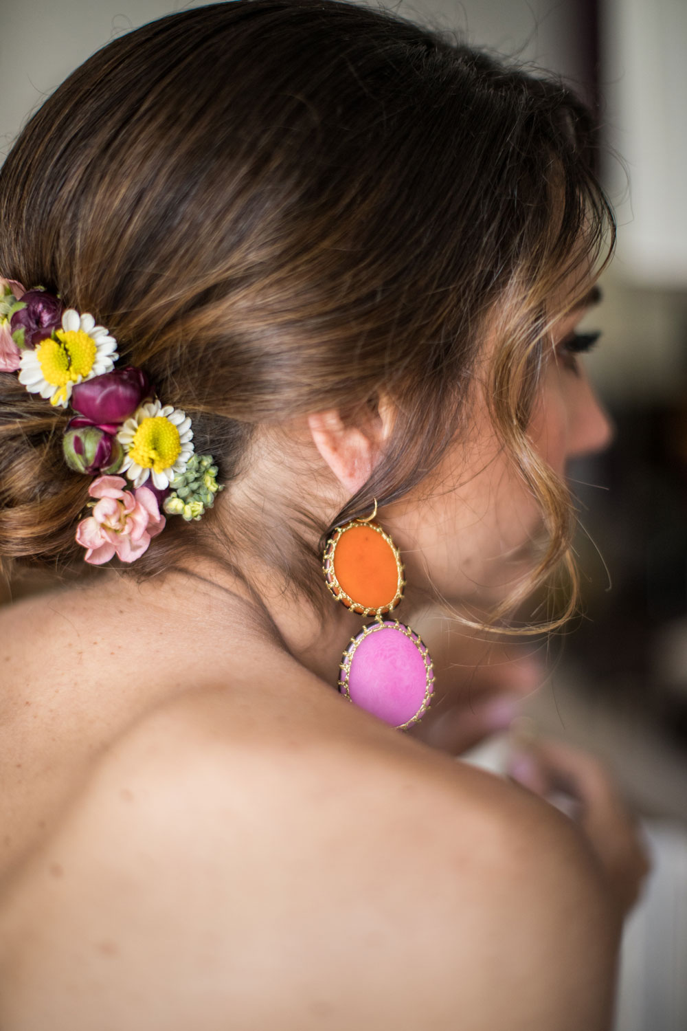 mariage colore gypsy maine et loire accessoires boucles doreilles mariee