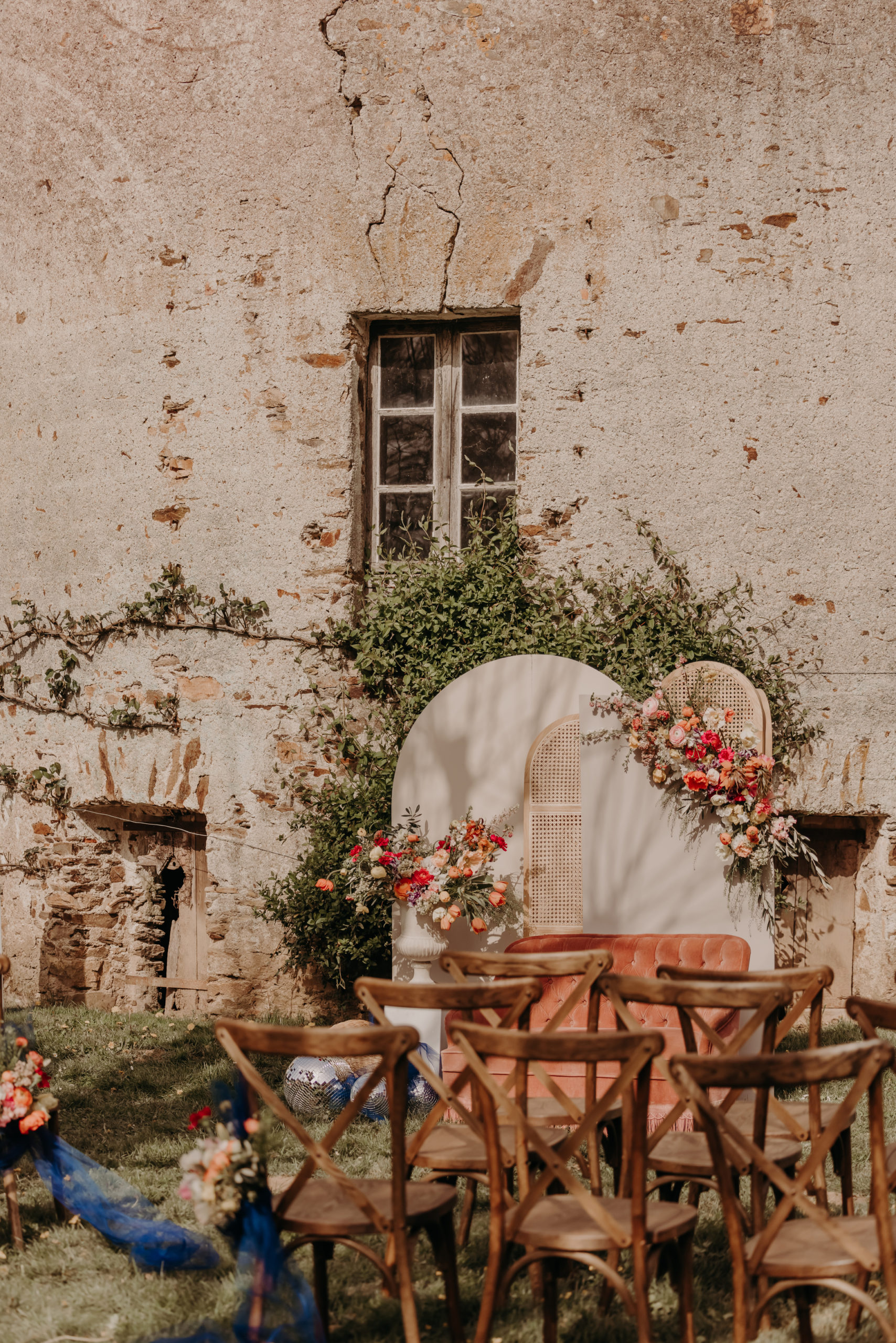 stress veille de mariage montage diy faire sa decoration soi meme ceremonie arche faite maison fait main