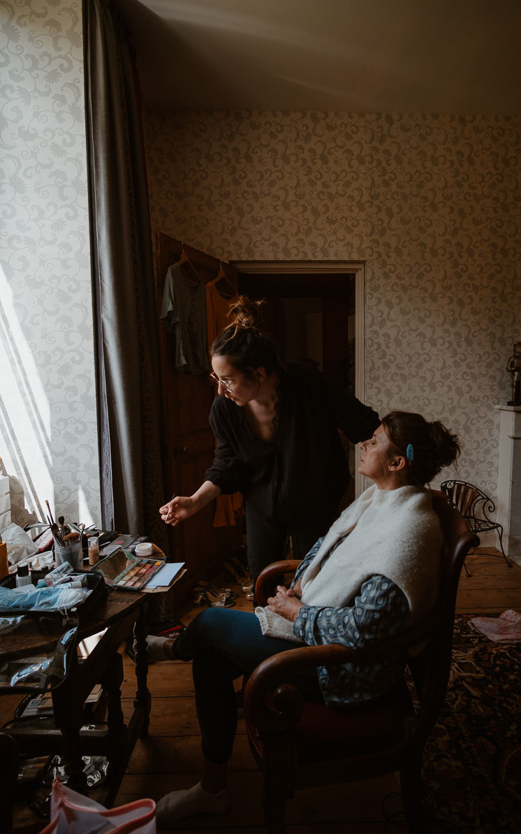 mariage boheme chic maquilleuse a domicile maquillage mariee preparatifs loire atlantique