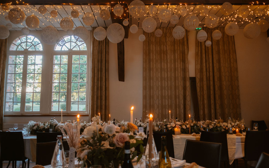 mariage boheme chic decoration decoratrice fleurs fleuriste lieu de reception manoir de la jahotiere loire atlantique