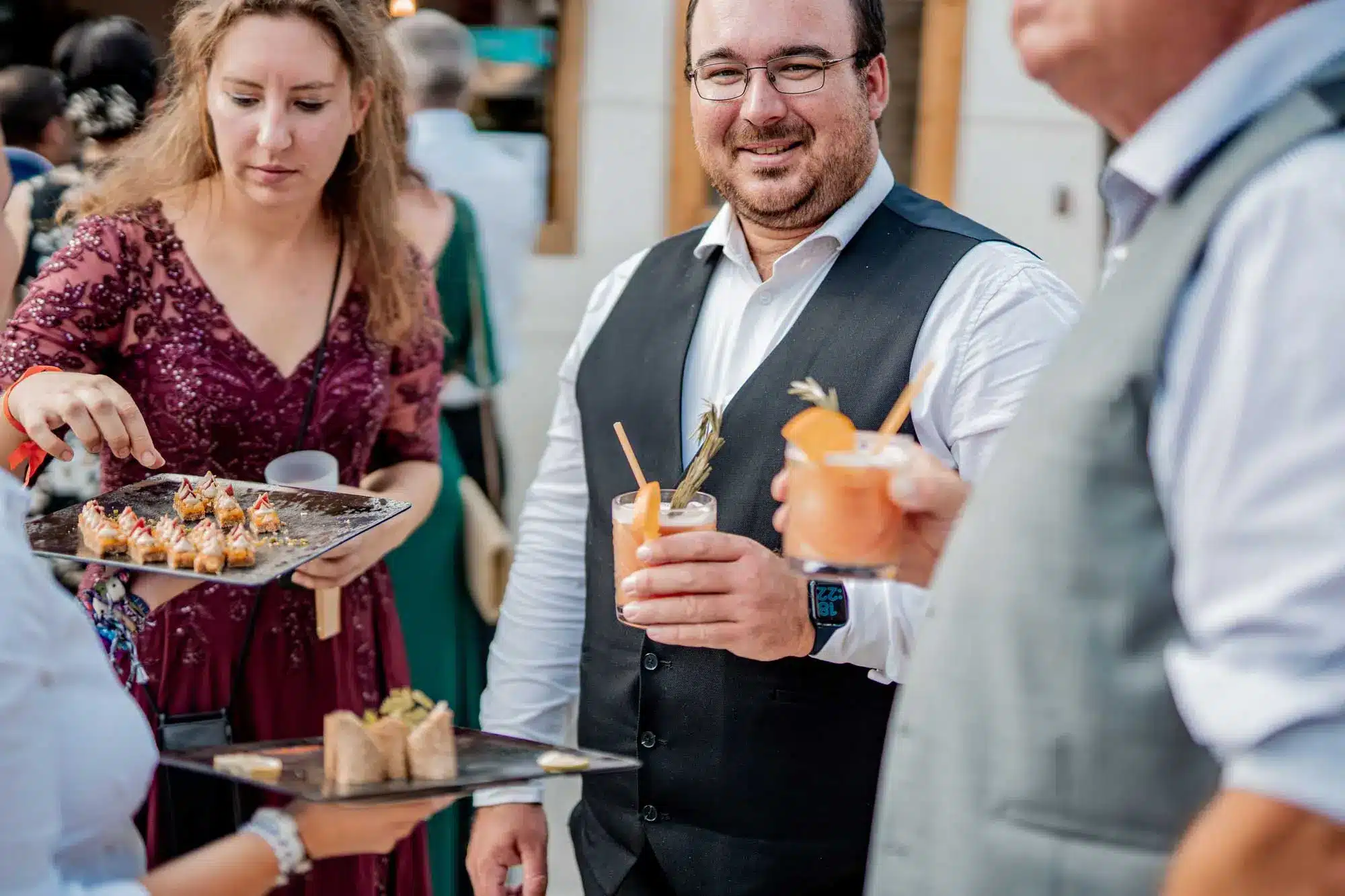 vin dhonneur cocktail mariage nantes