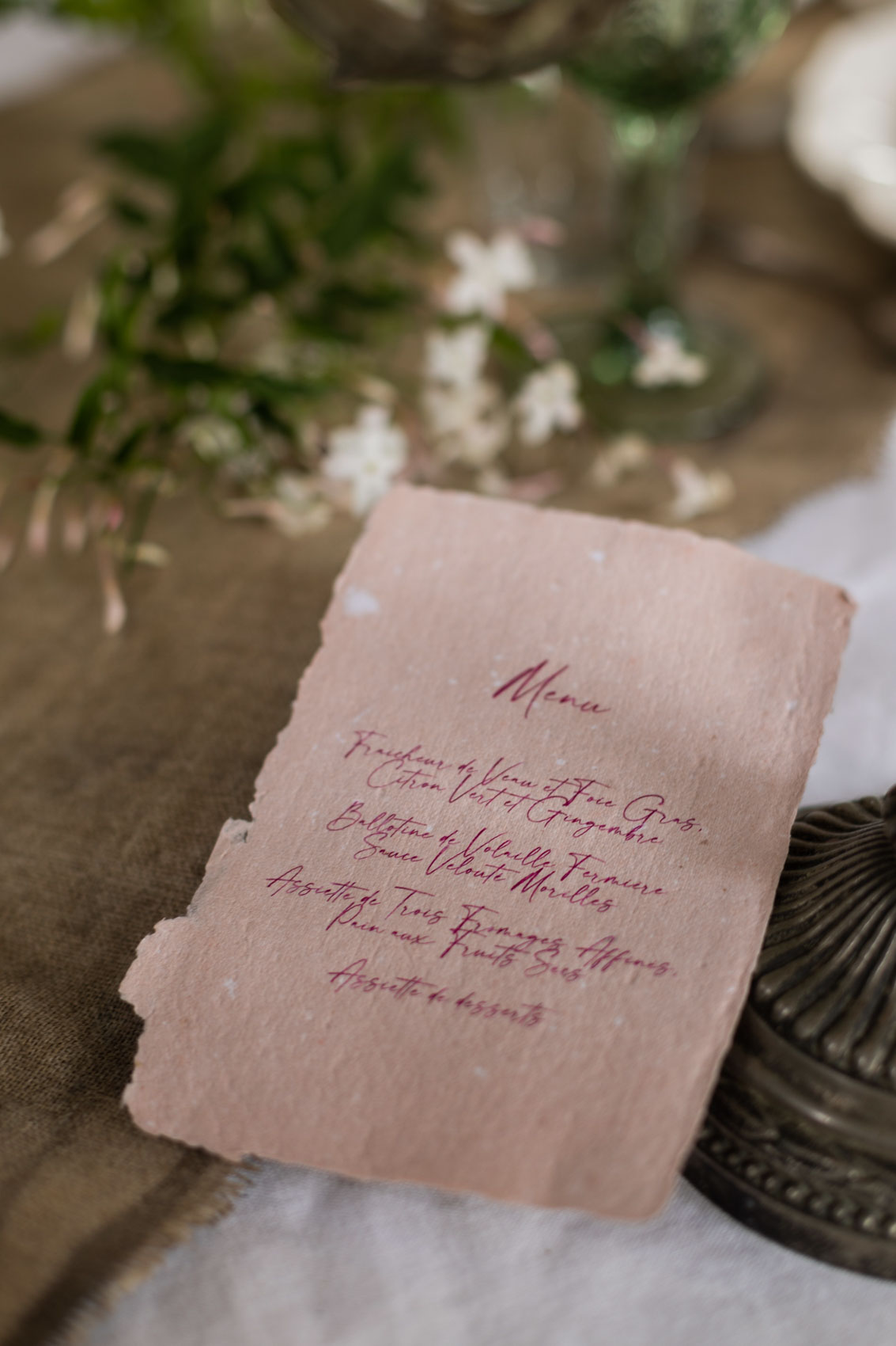 shooting dinspiration peintre et sa muse angers papeterie menu decoration de table wedding designer photographe