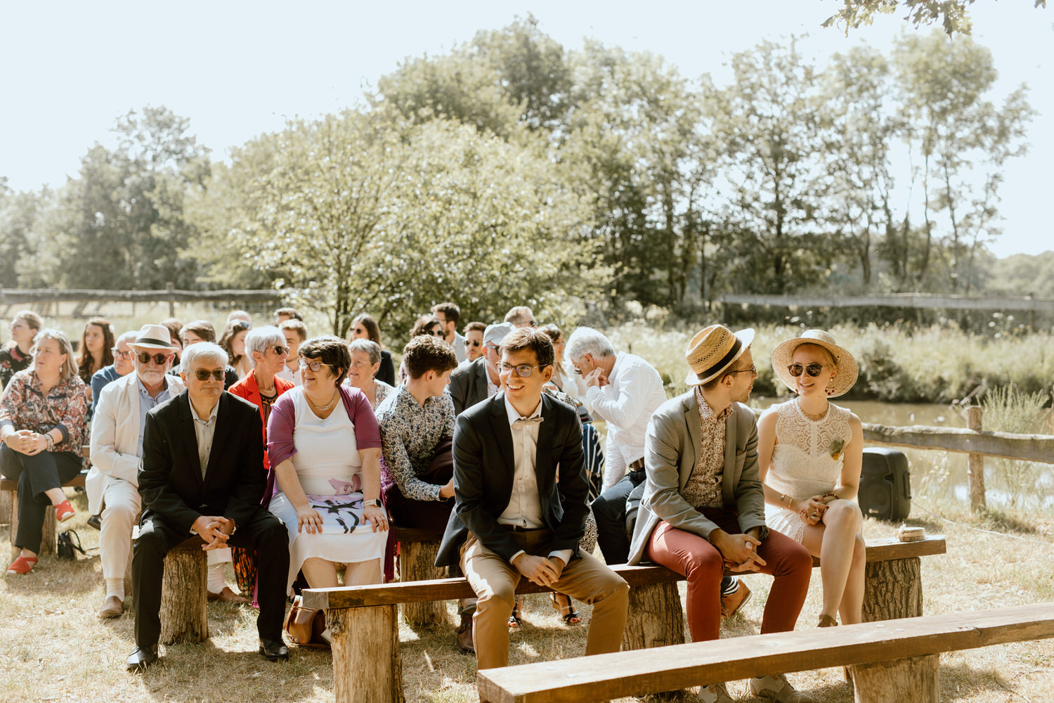mariage zero dechet champetre domaine de la ruade ceremonie laique officiante loire atlantique