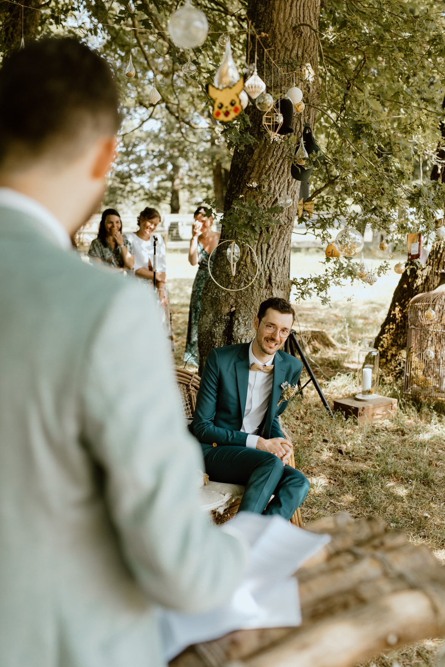 mariage champetre ecoresponsable domaine de la ruade ceremonie laique rediger ses voeux loire atlantique