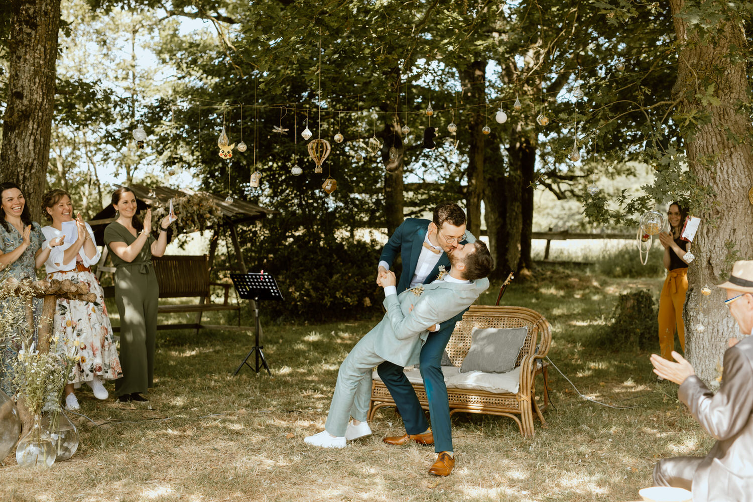 mariage champetre zero dechet ceremonie laique domaine de la ruade officiant loire atlantique