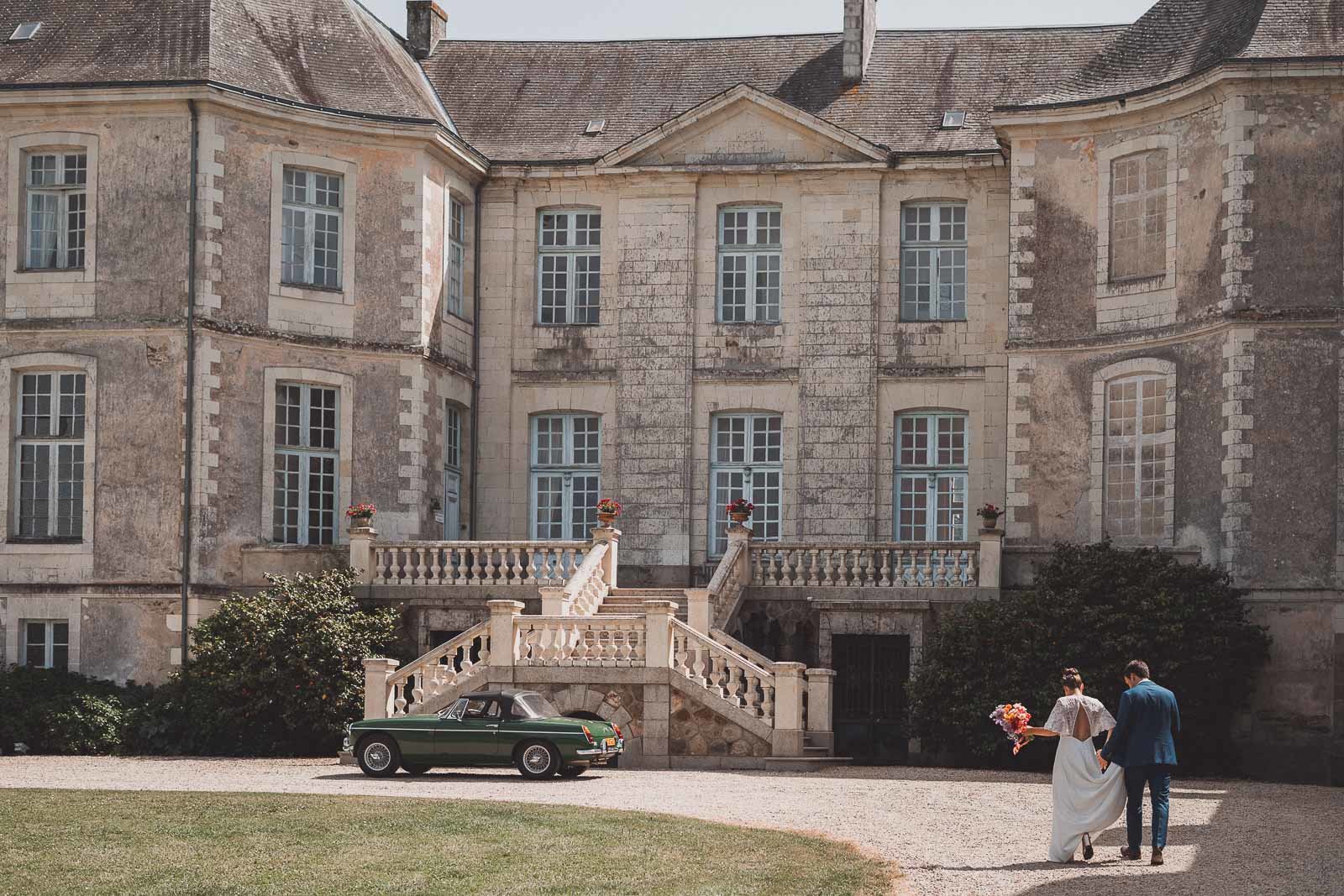 mariage colore chateau de la rousseliere lieu de reception loire atlantique