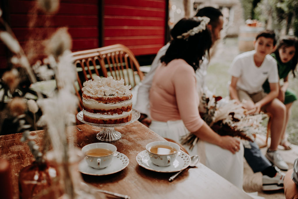 shooting dinspiration mariage zero dechet slow wedding traiteur vegetal local wedding cake