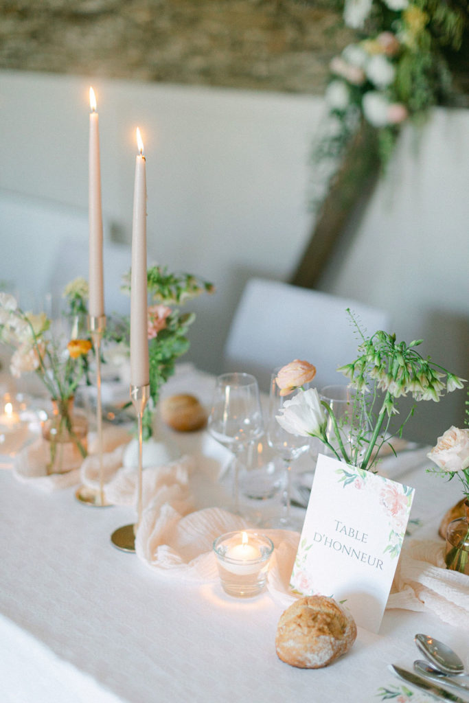 decoration de table elegante minimaliste