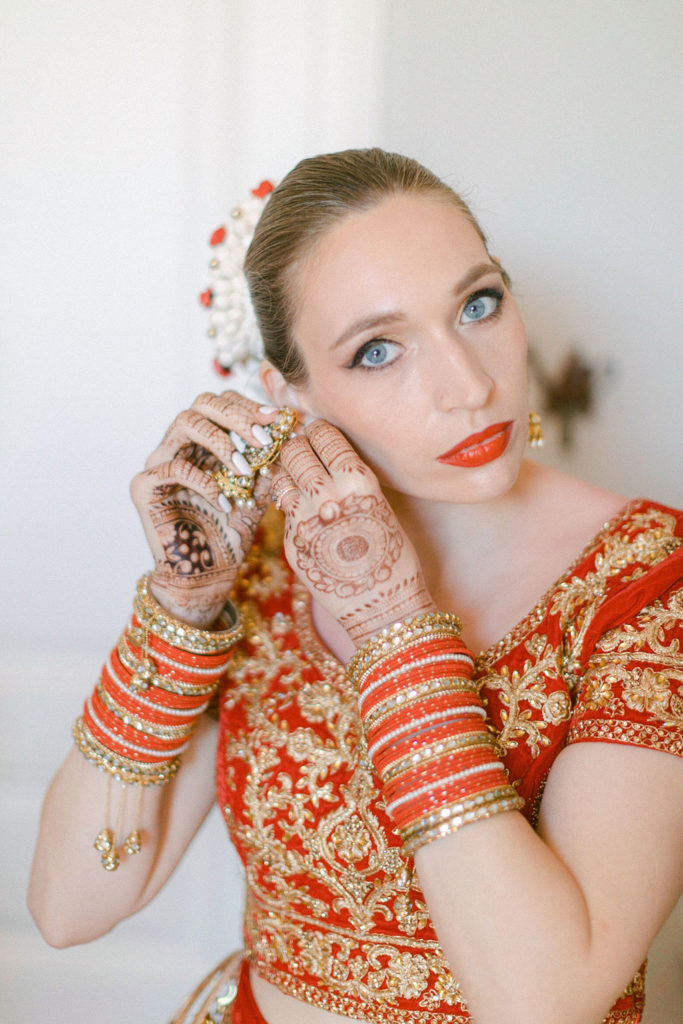 robe de mariee coloree indienne mariage