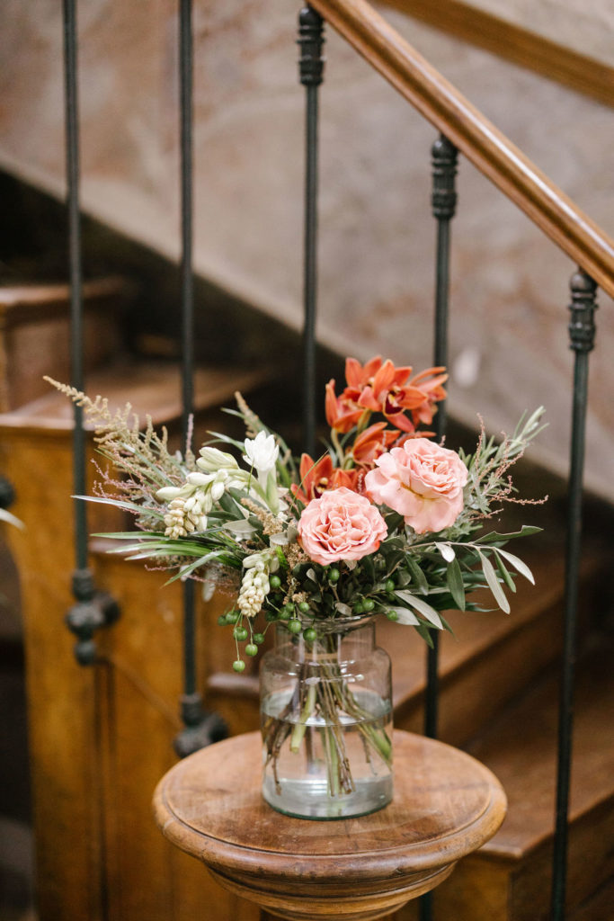 bouquet de fleurs fleuriste mariage ecoresponsable