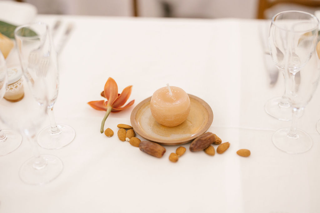 decoration de table avec des fruits