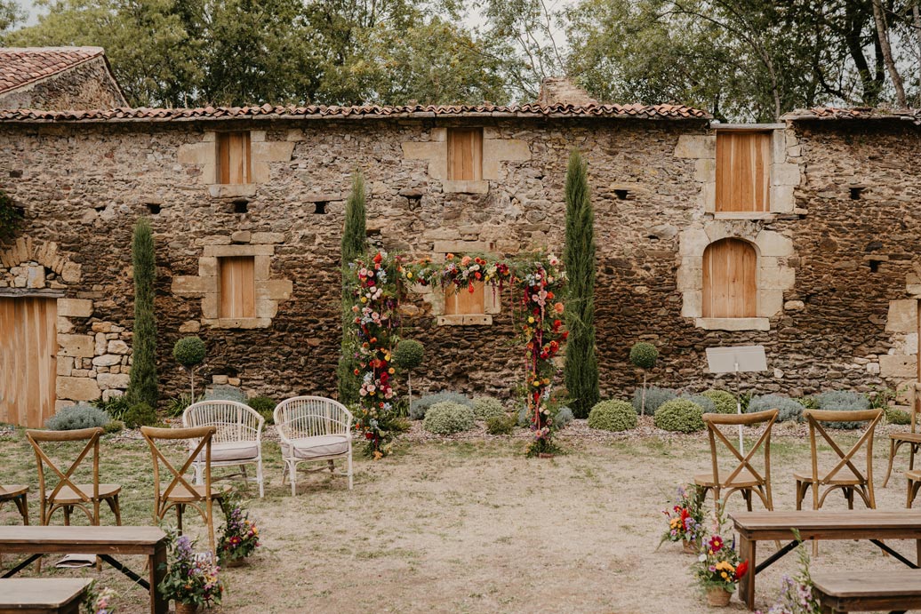 mariage moderne chic ceremonie laique vendee