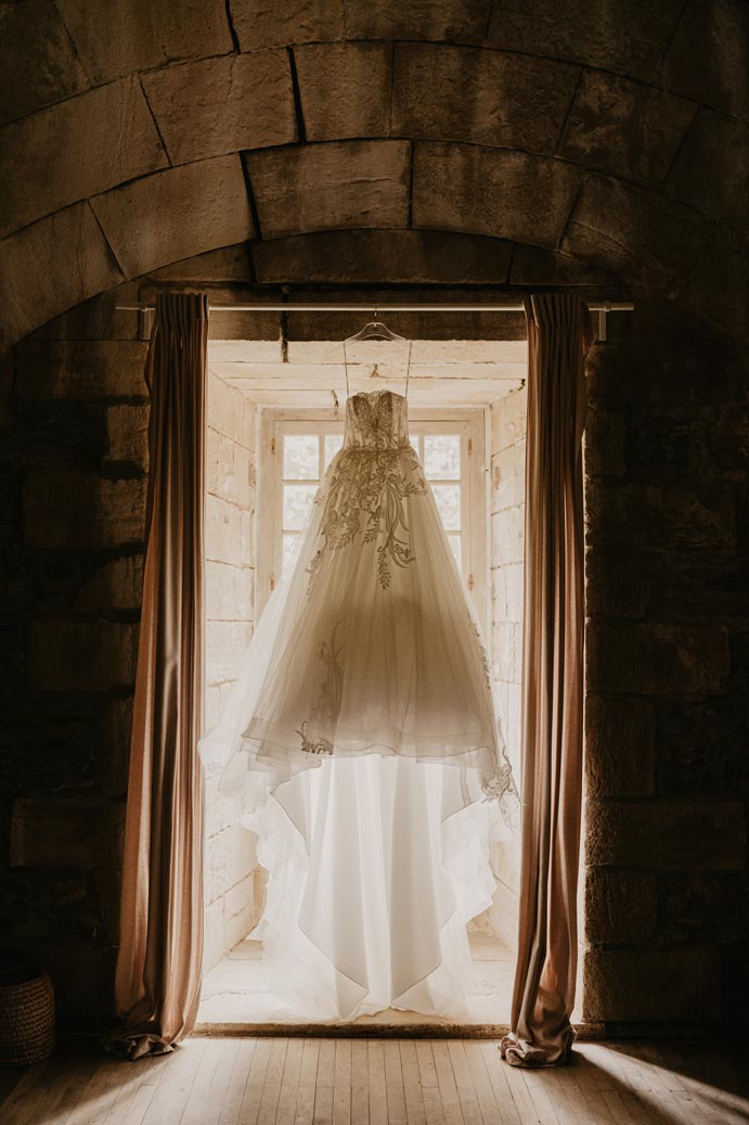 mariage moderne chic robe de mariee