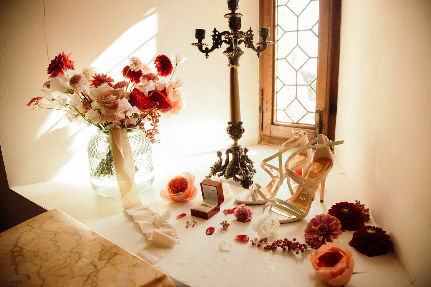mariage chic accessoires bijoux mariee
