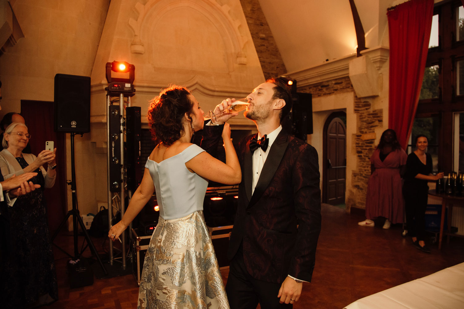 mariage chic mixte ouverture de bal danse