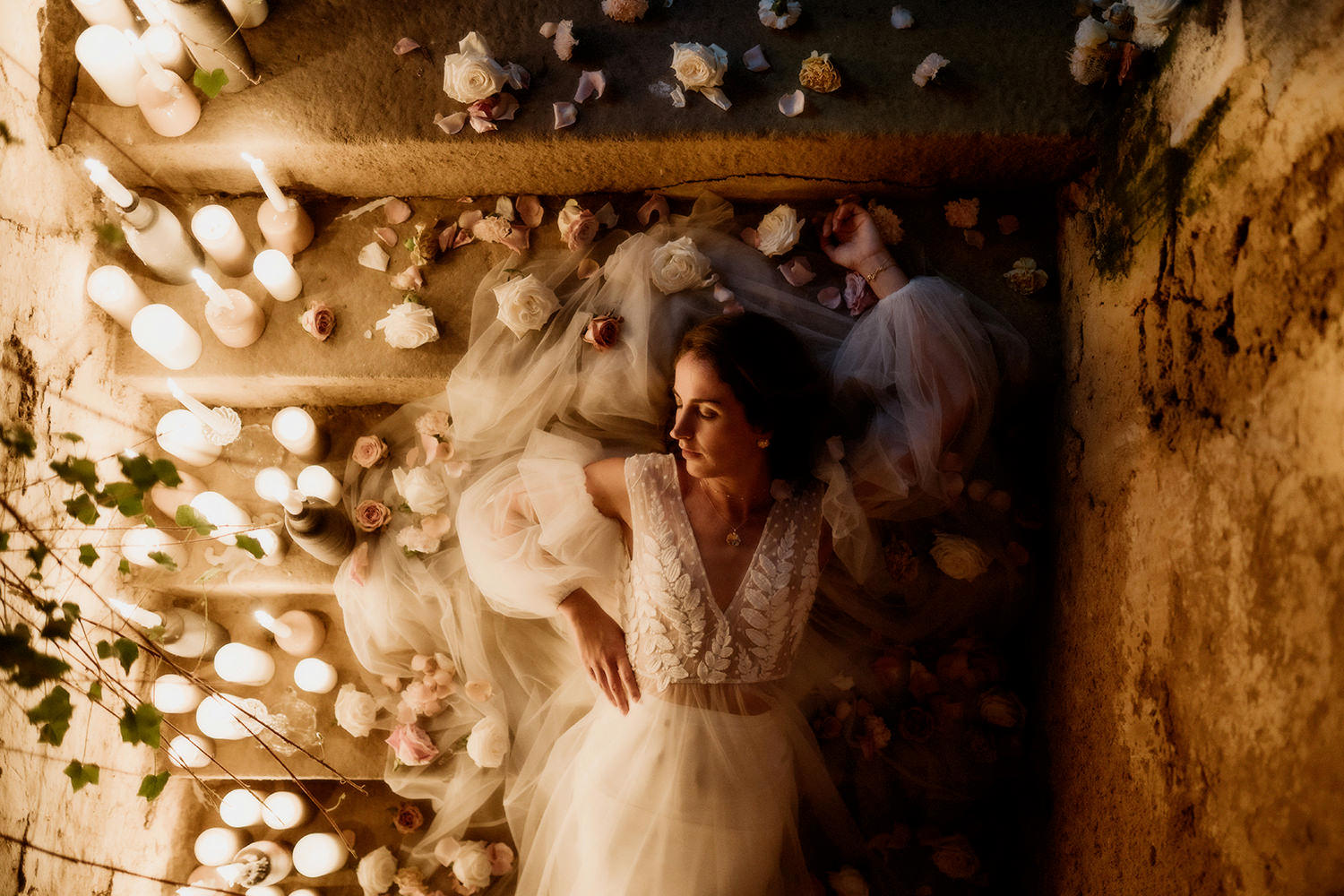 mariage mystique poetique intemporel idee decoration